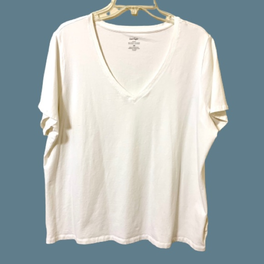 Lord & Taylor Woman Shirt - White - 3X